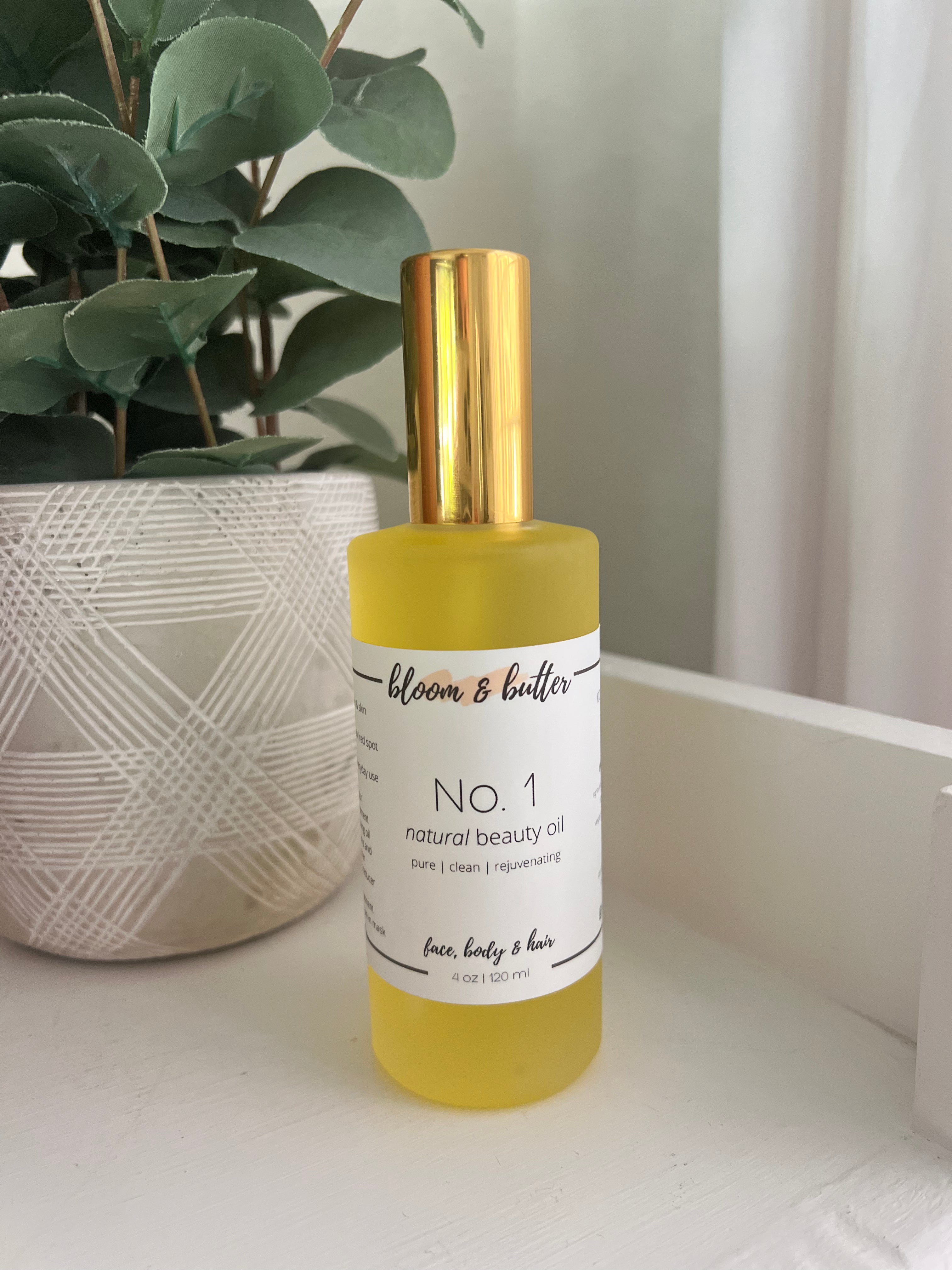 No. 1 Natural Beauty Oil - 4 oz
